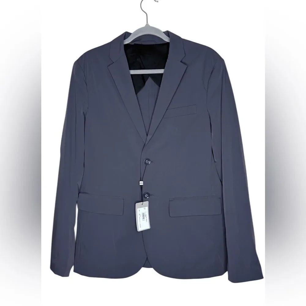 NWT Armani Collezioni Dark Gray Blazer Size 48